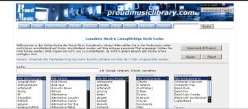 GEMAfreie Musik aus der Proud Music Library Proud Music Library