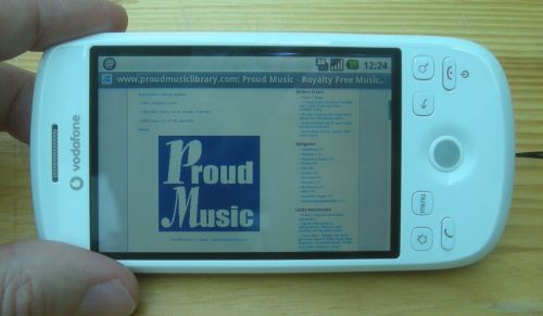 GEMAfreie Musik und Production Music von Proud Music Library goes Android