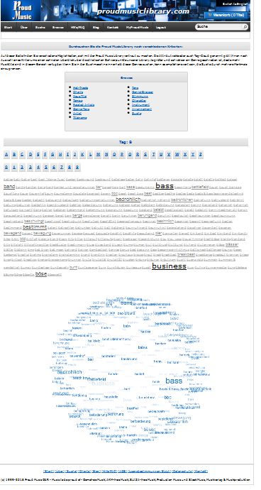 Tag-Search: oben und unten