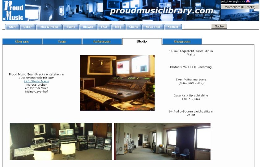 Proud Music Library for royalty-free music and production music Proud Music Library